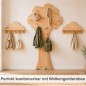 Preview: Baum Garderobe Kinder perfekt kombinierbar mit Wolkengarderoben für mehr Ordnung